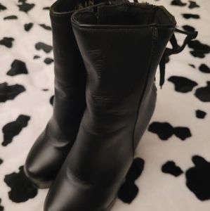 Sexy Lace-up Heel Boots